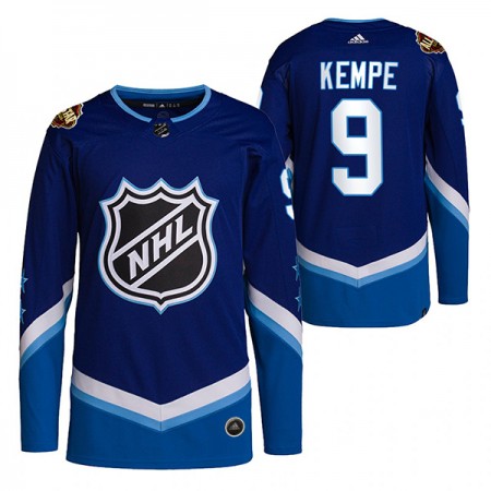 Los Angeles Kings Dresy Adrian Kempe 9 2022 NHL All-Star Modrý Authentic - Pánské
